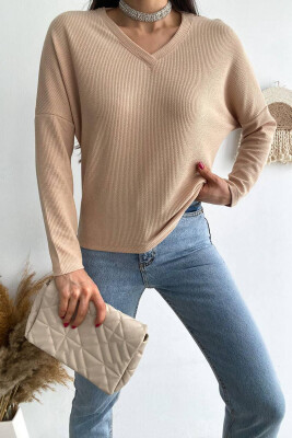 ON COLOR COTTON WOMAN SWEATSHIRT BEIGE/BEZHE 